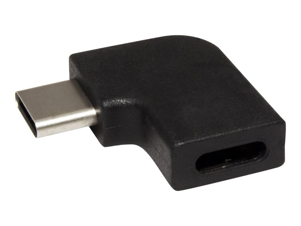 VALUE USB 3.2 Gen 2 Adapter USB Typ C - C ST/BU 90 schwarz - Vorderansicht