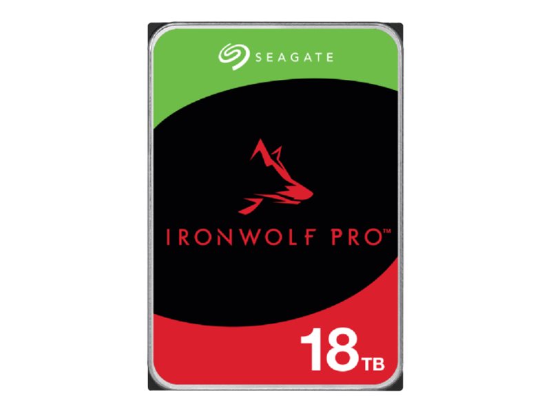 SEAGATE Ironwolf PRO 18TB NAS HDD Vorderansicht