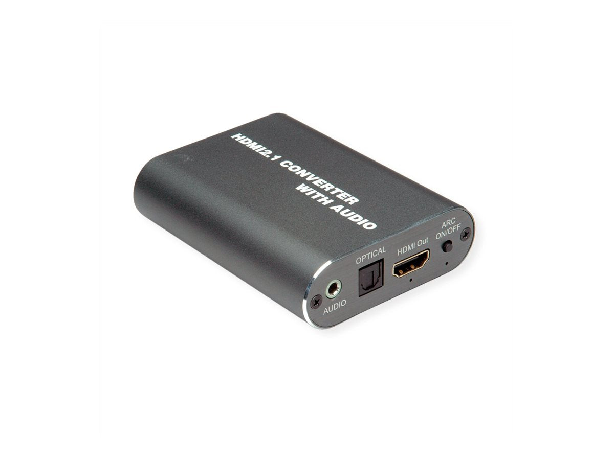 ROLINE HDMI 8K Audio Extraktor LPCM 7.1 Vorderansicht