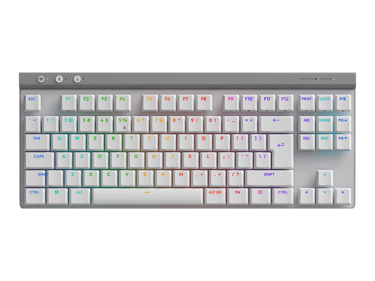 LOGITECH G515 LIGHTSPEED TKL White - Vorderansicht