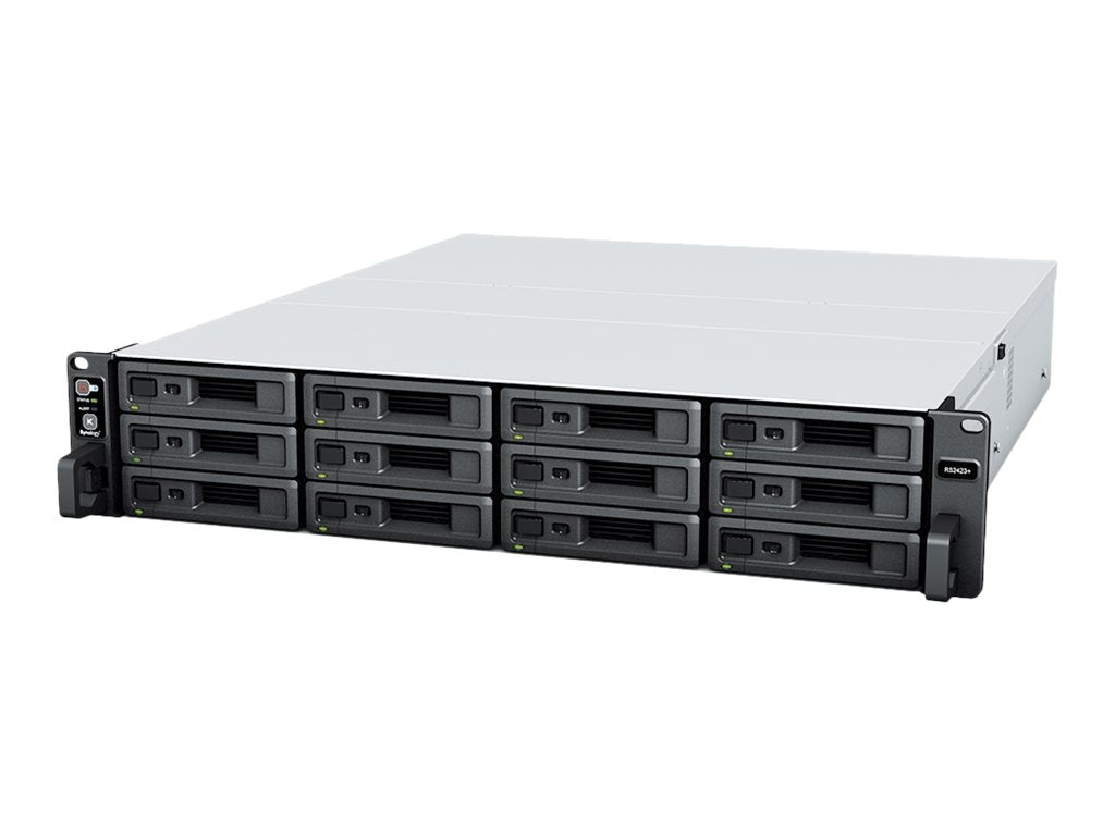SYNOLOGY RS2423RP+ 12-BAY Rackstation Seitenansicht