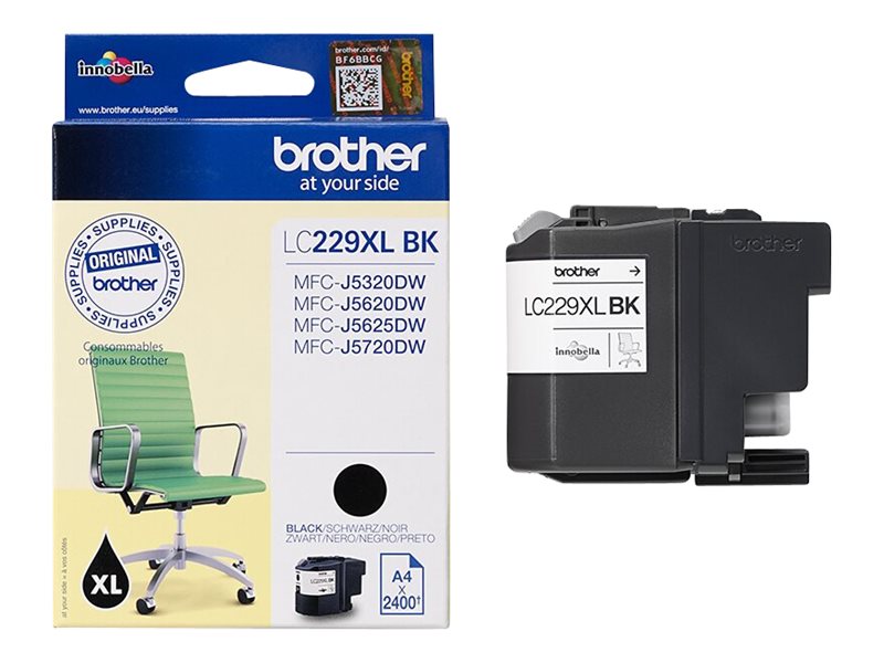 BROTHER LC-229XL Tinte schwarz Detailansicht