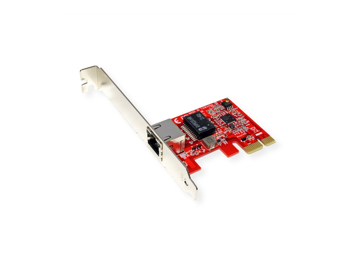 ROLINE 2,5-Gigabit-Ethernet Low Profile PCIe Adapter Verpackung