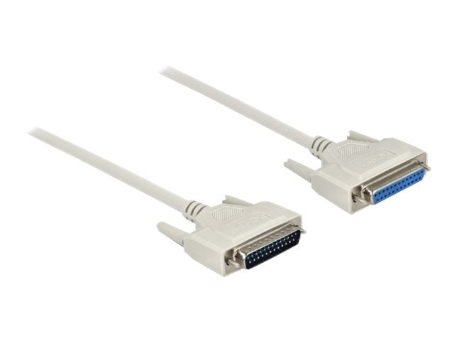 DELOCK Serielles Kabel D-Sub 25 Stecker zu Buchse 5m Verpackung