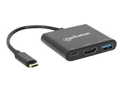 MANHATTAN USB-C auf HDMI 3-in-1 Docking-Konverter Detailansicht