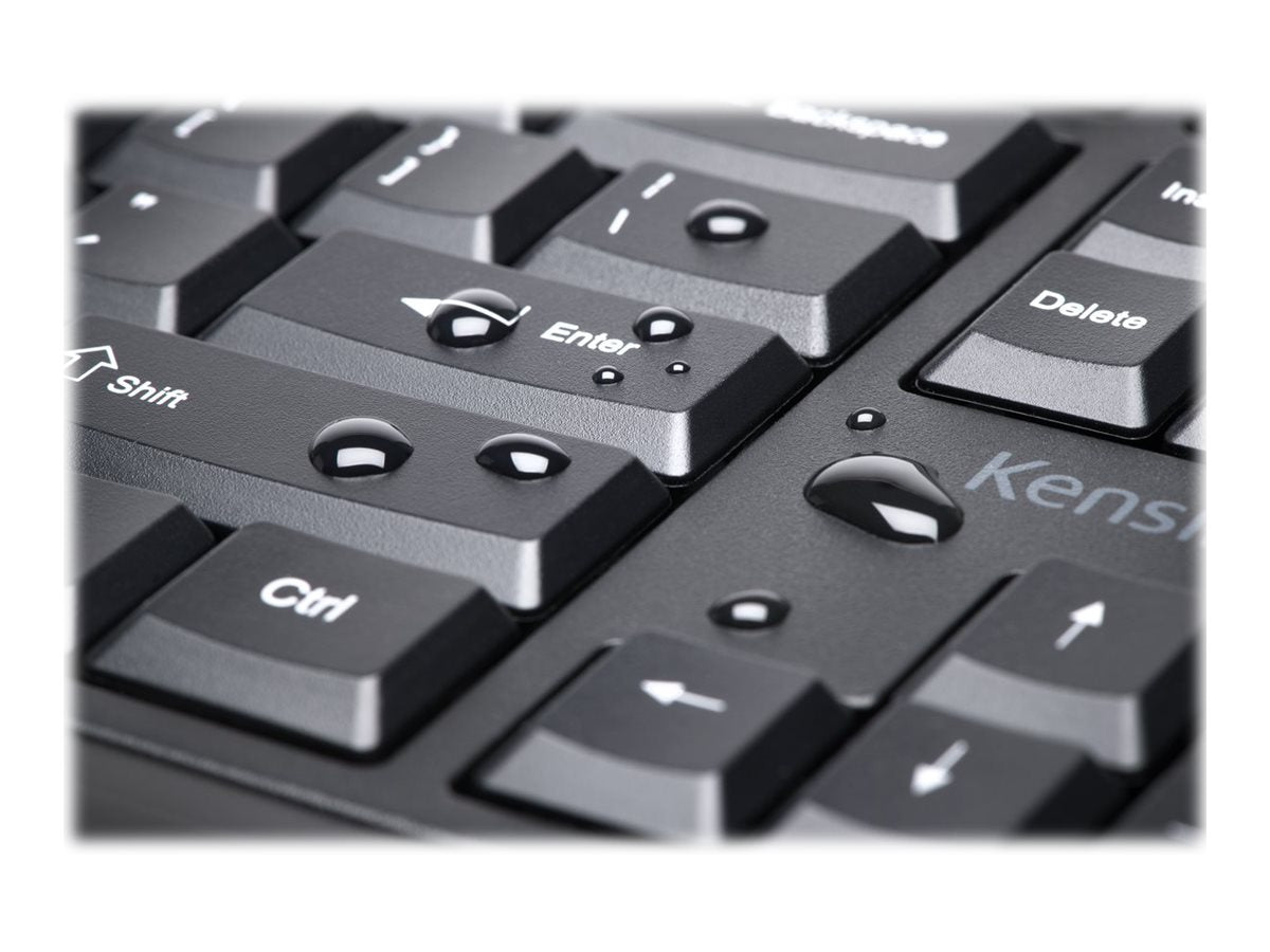 KENSINGTON Pro Fit flaches kabelloses Desktop Set - Detailansicht Maus