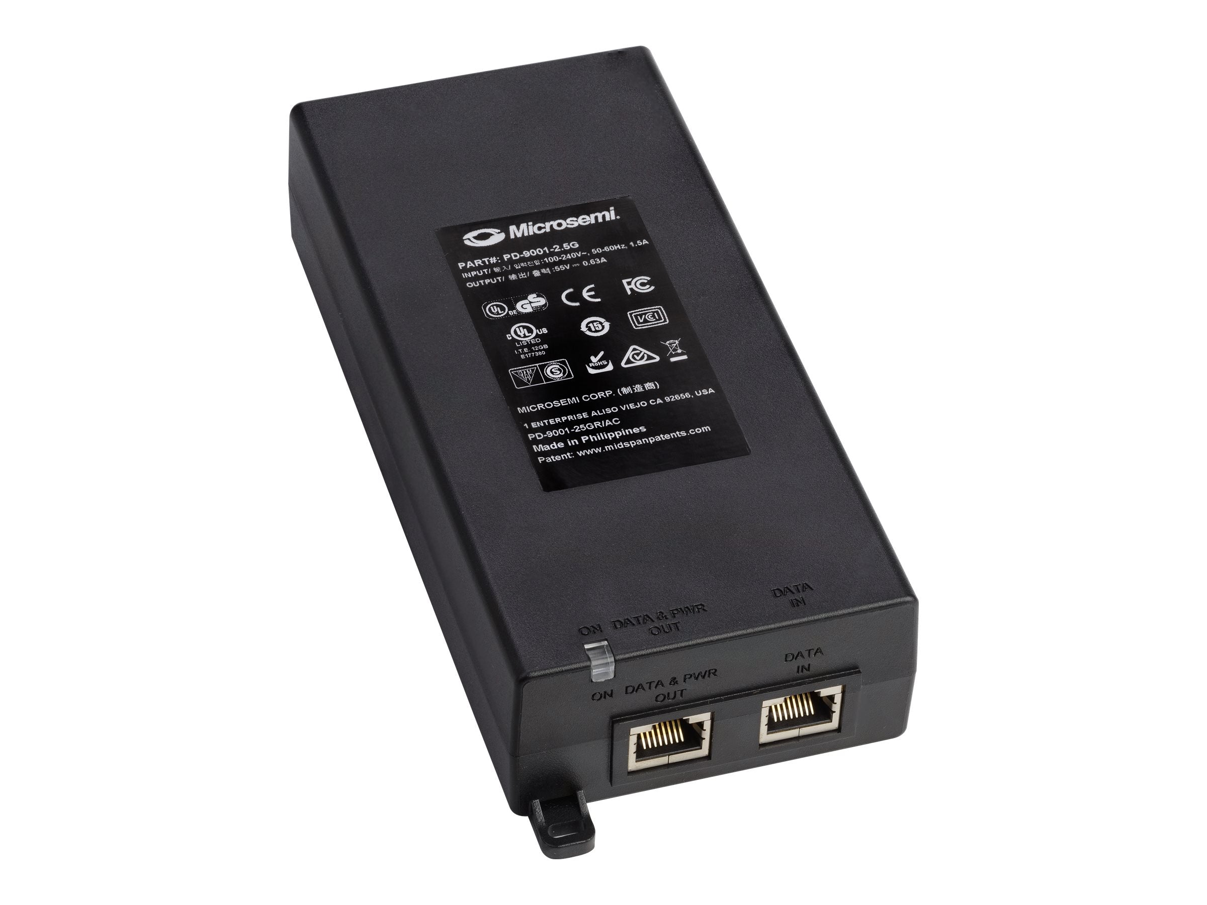 ALCATEL-LUCENT ENTERPRISE OmniAccess Stellar AP1320 1-Port PoE Midspan Vorderansicht