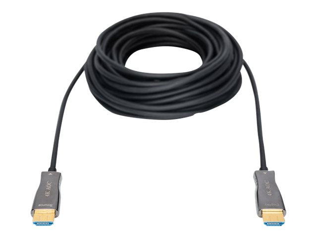 DIGITUS HDMI Hybrid Fiber Optic Kabel 10m - Vorderansicht