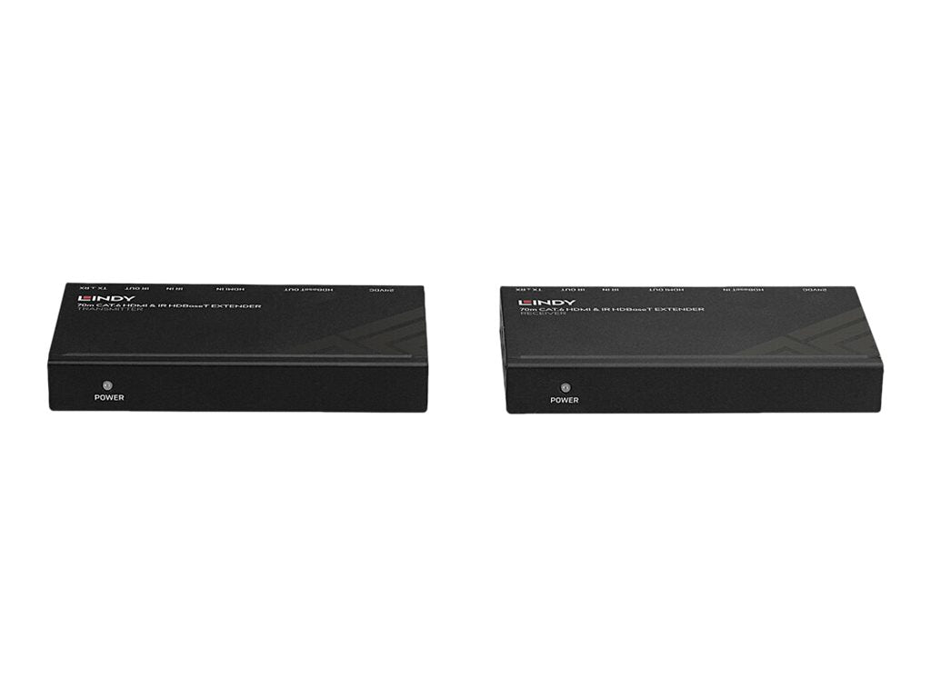 LINDY 70m C6 HDMI 4K Extender Anschlussmöglichkeiten