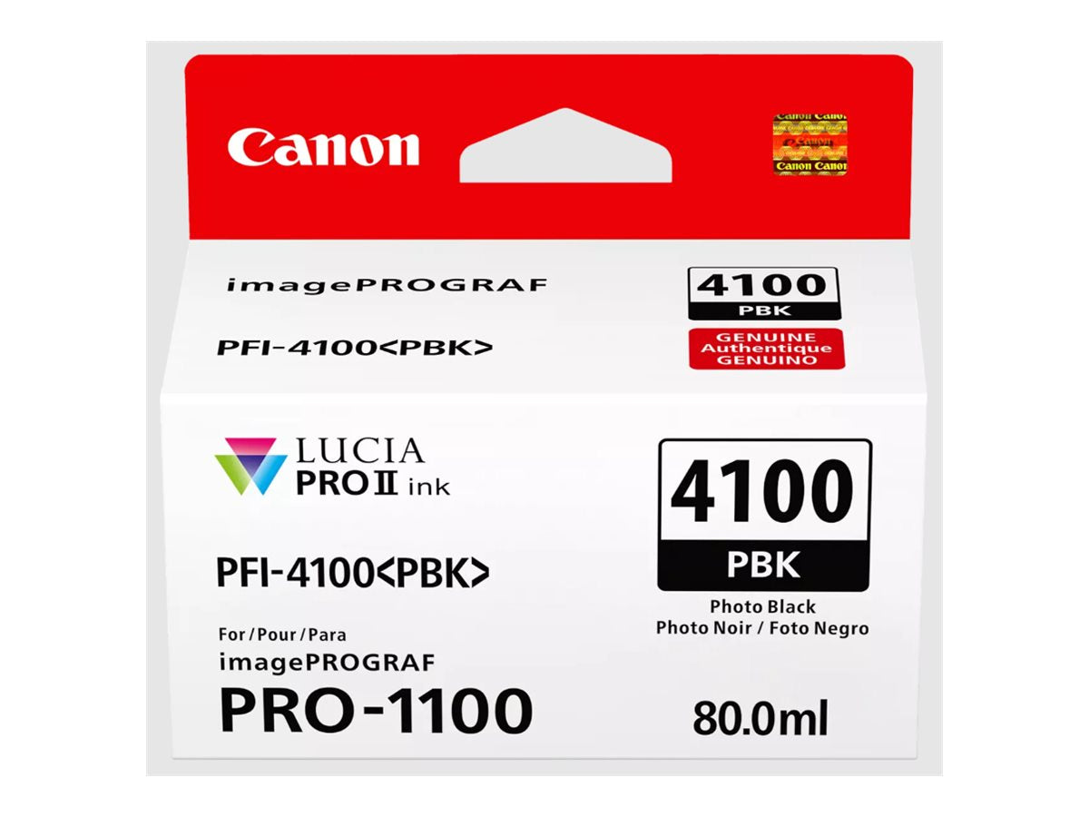 CANON INK PFI-4100 Photo black tank - Vorderansicht