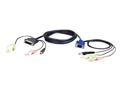 ATEN 2L-7DX2U KVM Kabel Vorderansicht