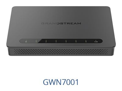 GRANDSTREAM GWN7001 Multi-WAN-Gigabit-VPN-Router Vorderansicht