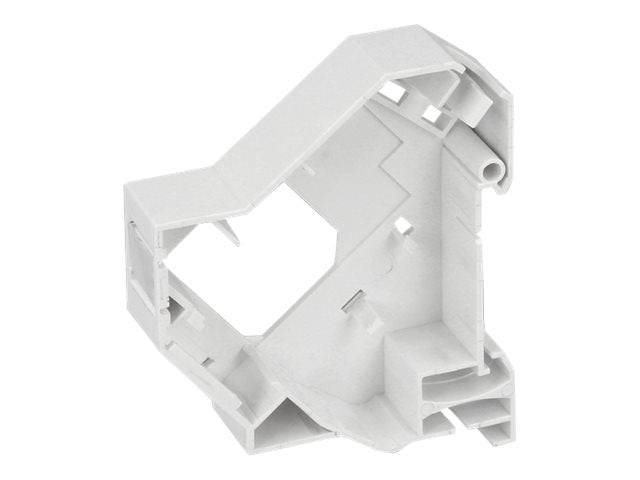 DELOCK Keystone Halterung für Hutschienen 180degree - Vorderansicht