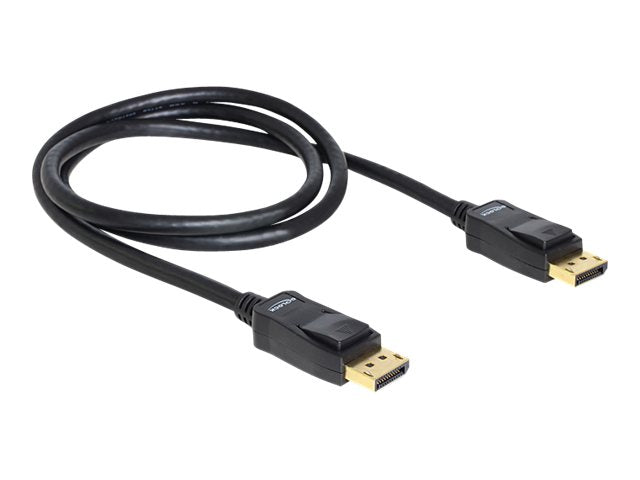 DELOCK Kabel Displayport St-St. Gold 1m Verpackung