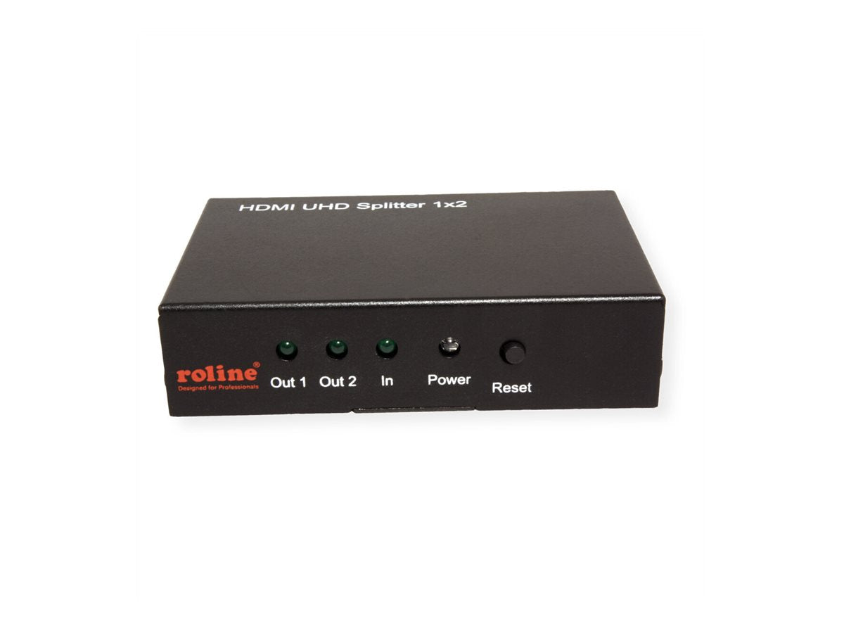 ROLINE 4K HDMI Video-Splitter 2fach Detailansicht