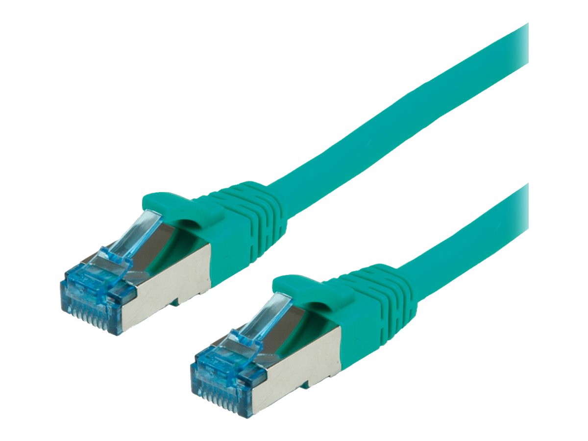VALUE Patchkabel Kat.6A Class EA S/FTP PiMF LSOH grün 2m Verpackung