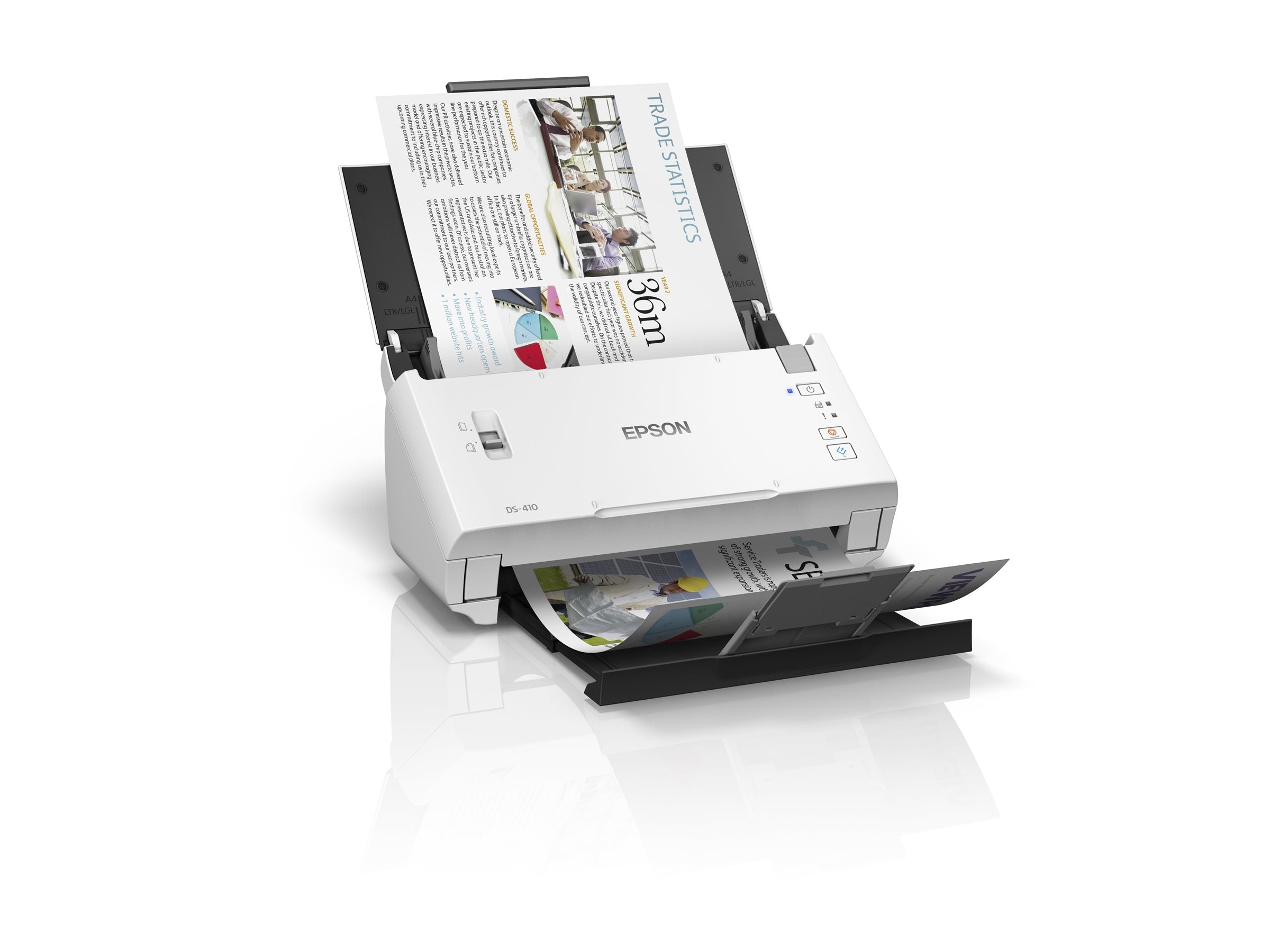 EPSON WorkForce DS-410 Dokumentenscanner Vorderansicht