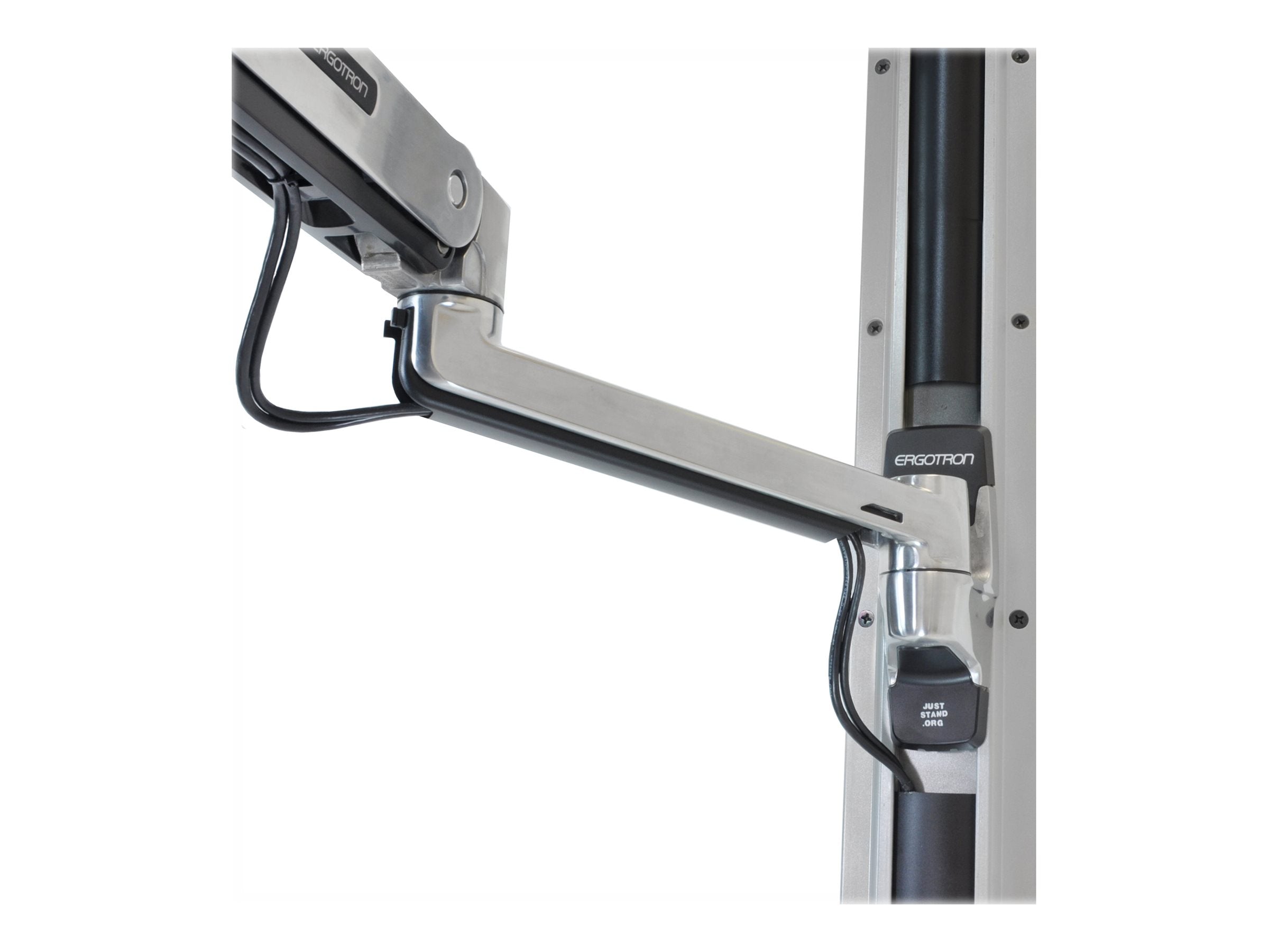 ERGOTRON LX Steh-Sitz-Wandmontagesystem Detailansicht
