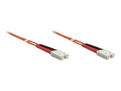 INTELLINET LWL Kabel SC/SC OM2 5m orange Duplex Multimode Anschluss