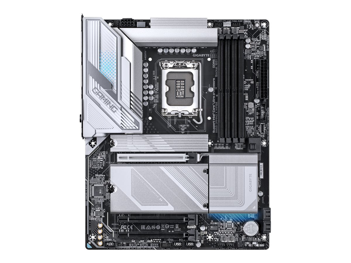 GIGABYTE B860 GAMING X WIFI6E Motherboard Vorderansicht