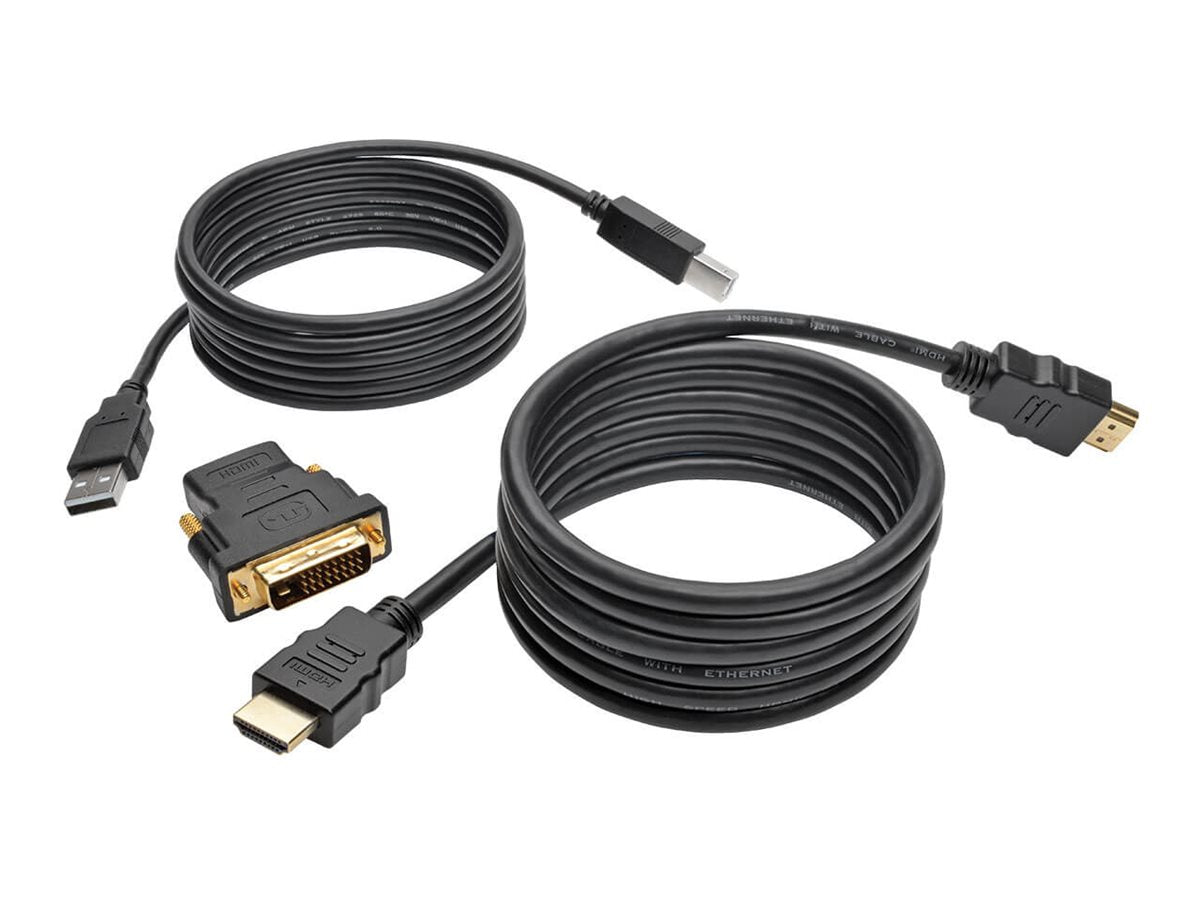 EATON P782-006-DH HDMI DVI USB KVM Kabelset Vorderansicht