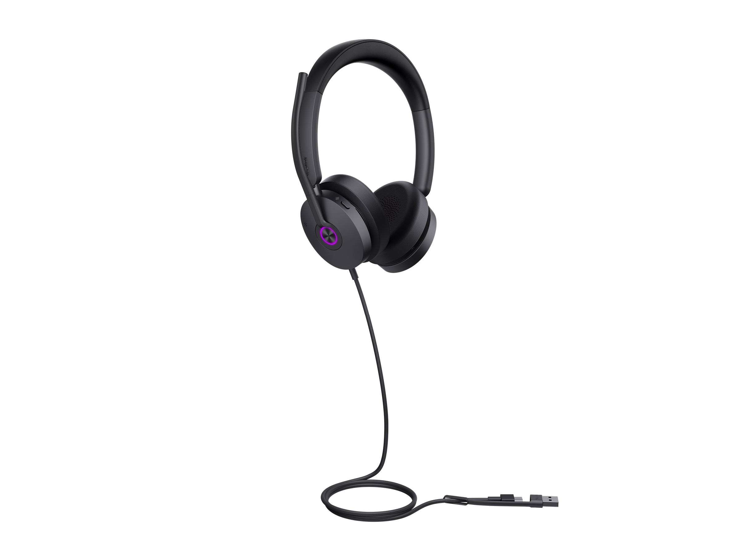 YEALINK UH48 Dual UC USB-C-A Seitenansicht