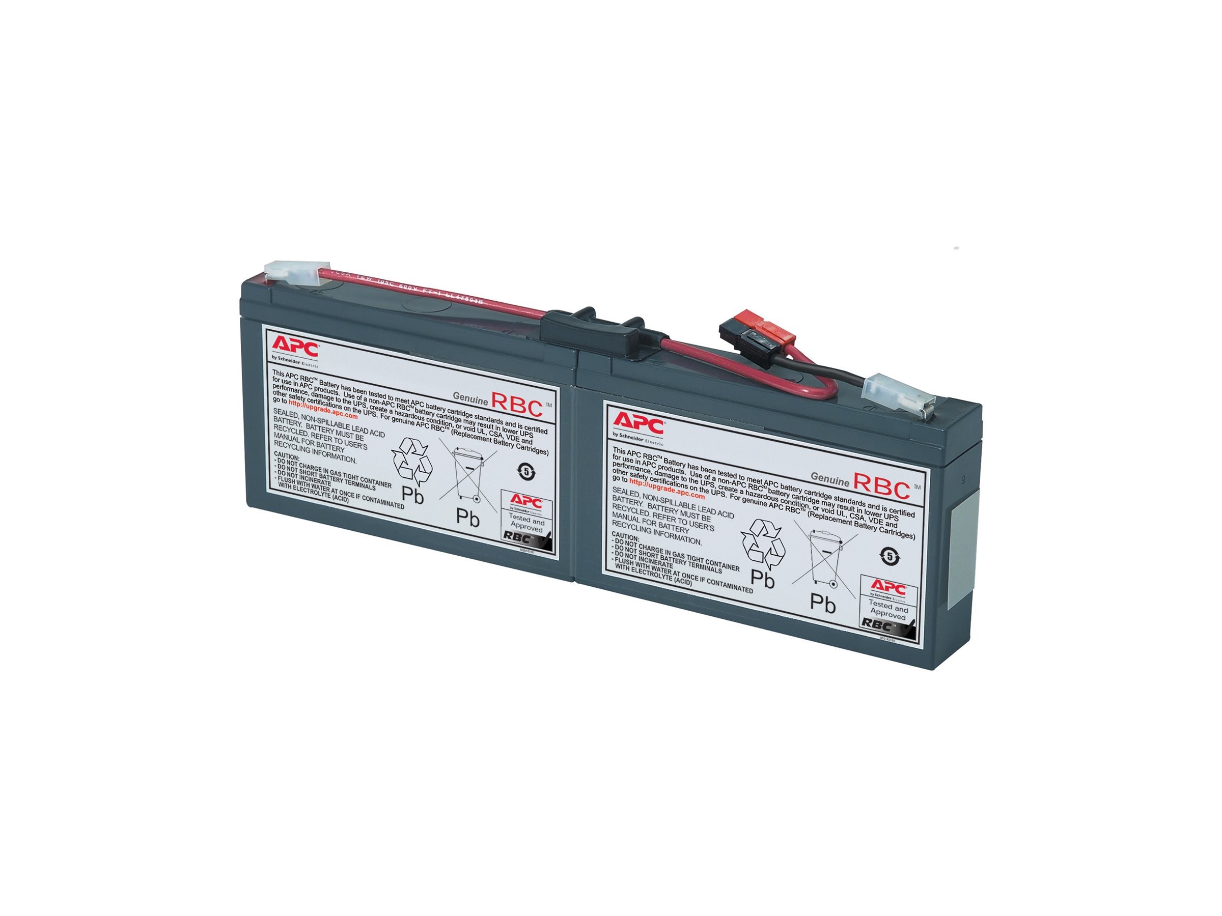 APC Replacement Battery Cartridge 18 Vorderansicht