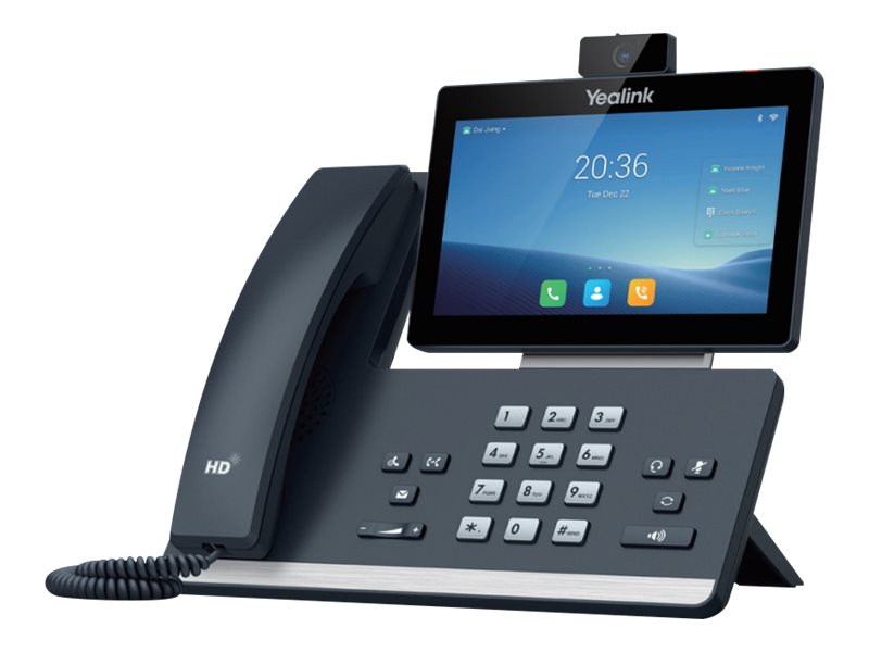 YEALINK SIP-T58W mit Kamera - Vorderansicht