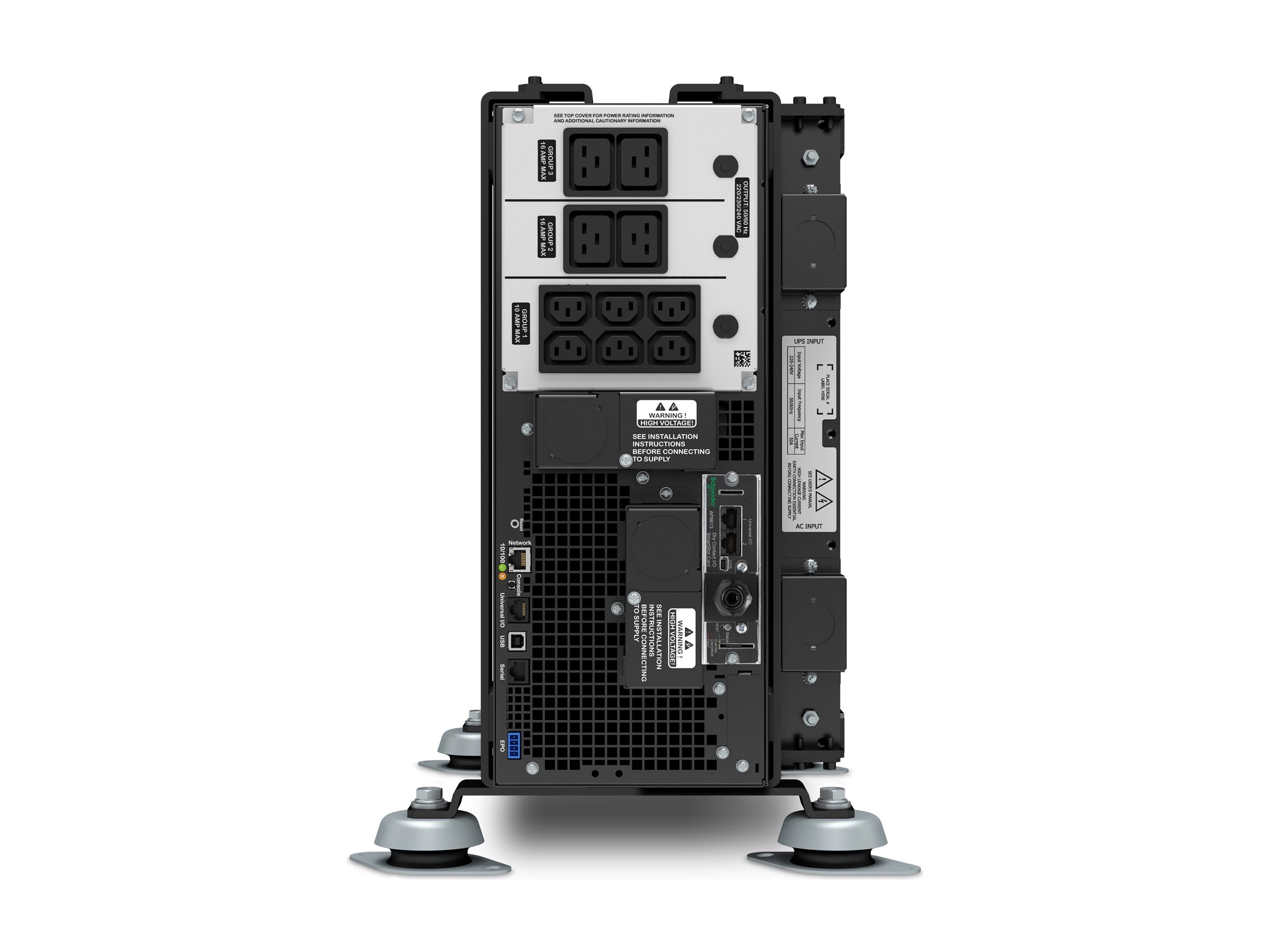 APC Marine Smart-UPS On-Line UPS Rückansicht