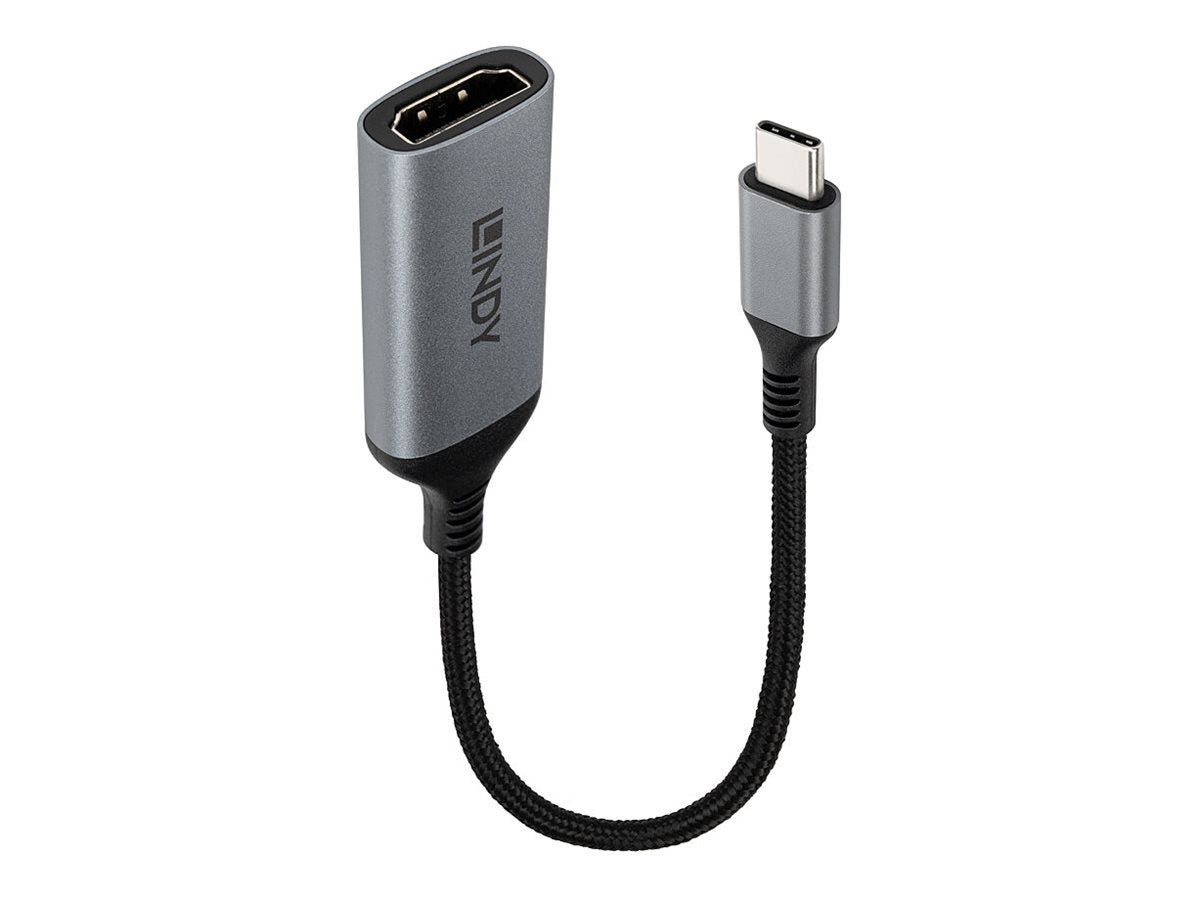 LINDY USB Type C to HDMI 8K60 Converter Vorderansicht