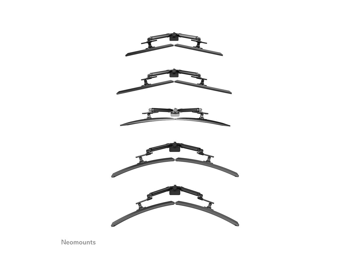 NEOMOUNTS Next One SL Desk Mount double display sliding Verpackung