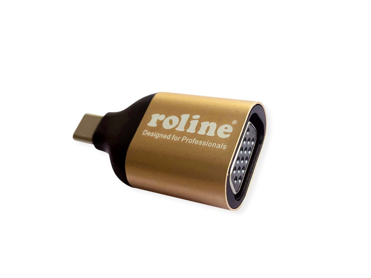 ROLINE GOLD Display Adapter USB Typ C - VGA Detailansicht