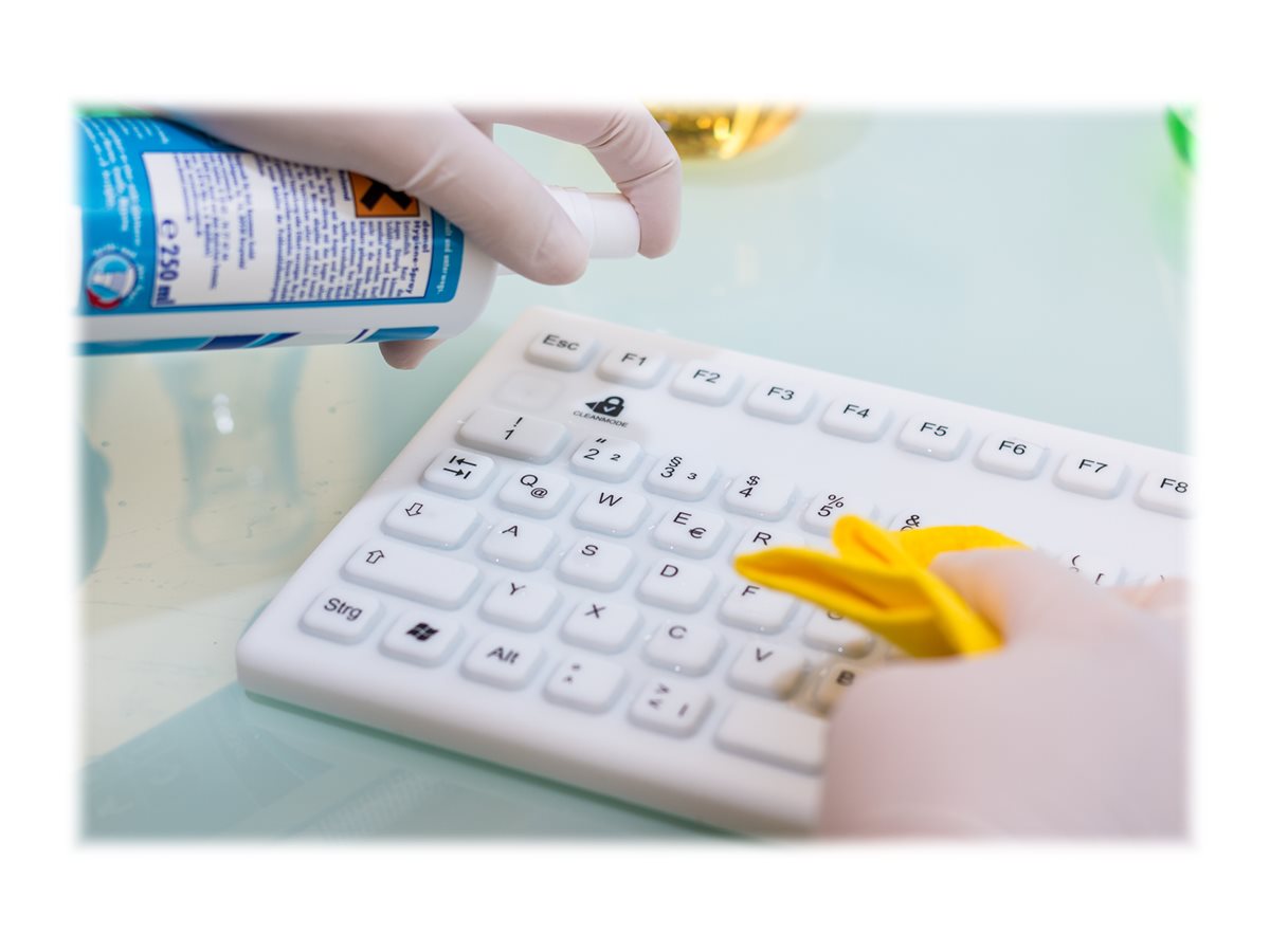 GETT InduProof Smart Compact Silikon Tastatur Detailansicht