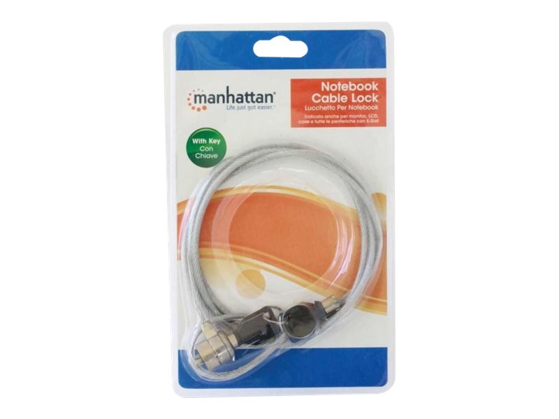 MANHATTAN Notebook-Sicherheitsschloss im Einsatz