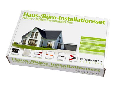 EFB Cat6 Installationsset 2 50m - Vorderansicht