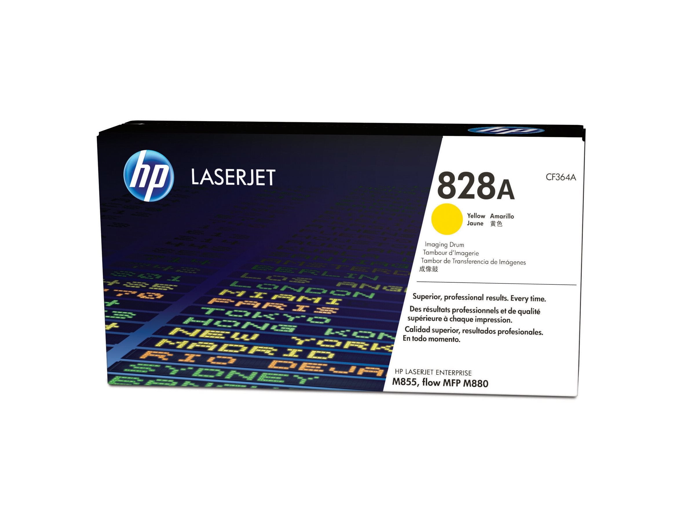 HP 828A original imaging drum CF364A gelb Vorderansicht