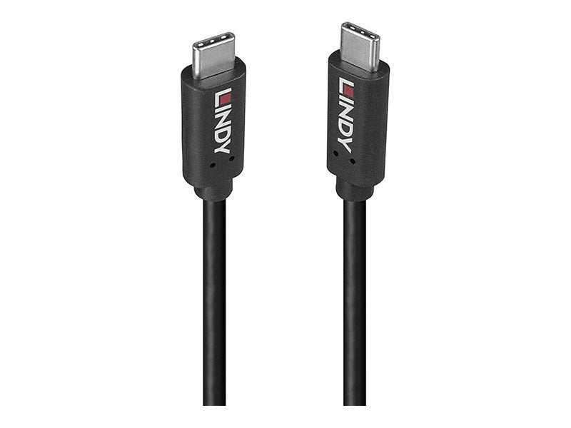 LINDY 1m USB 3.2 Typ C Kabel 20Gbit/s 100W PD GRS - Verpackung