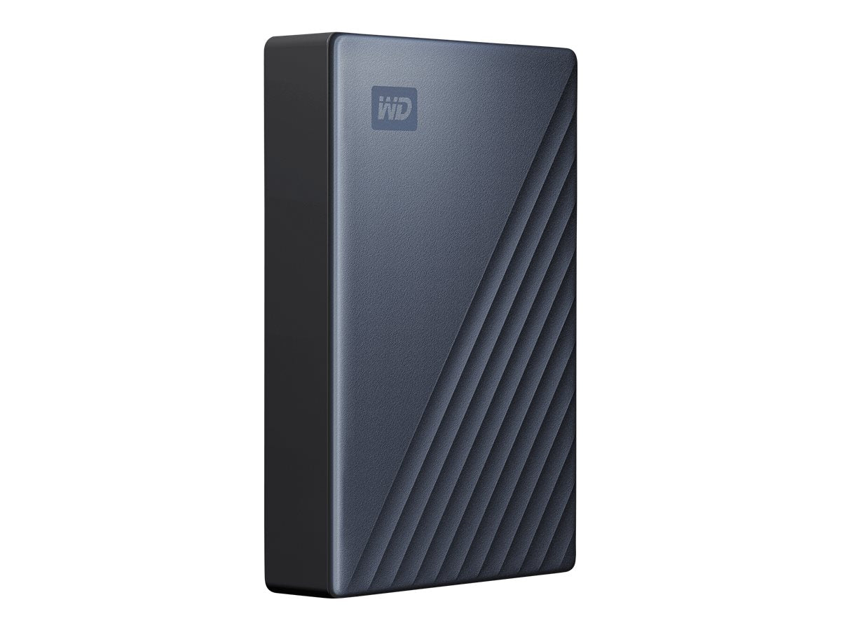 WD My Passport Ultra 5TB Blue USB-C/USB3.0 HDD Anschlussansicht