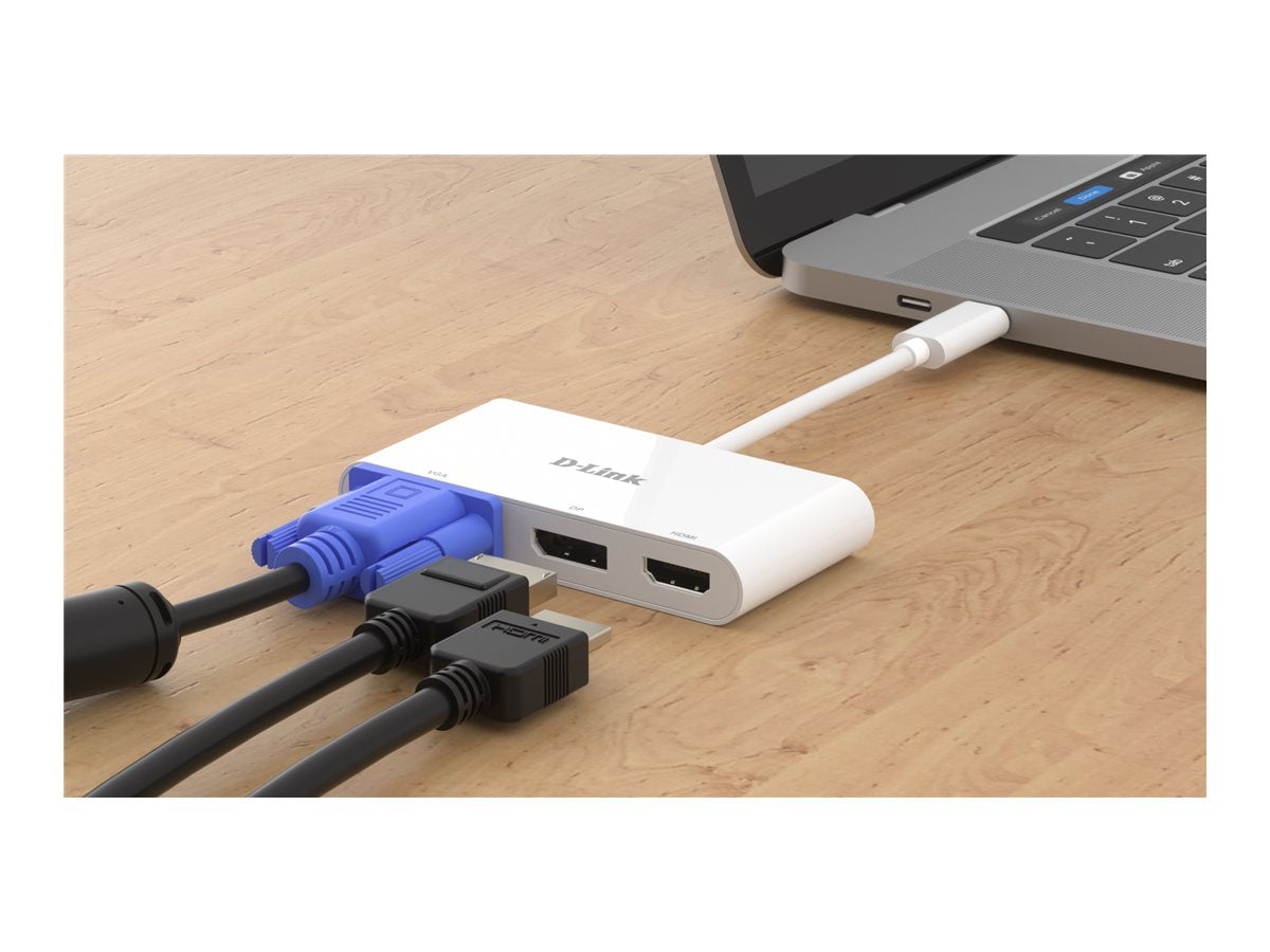 D-LINK DUB-V310 3-in-1 USB-C Video Adapter Verpackung