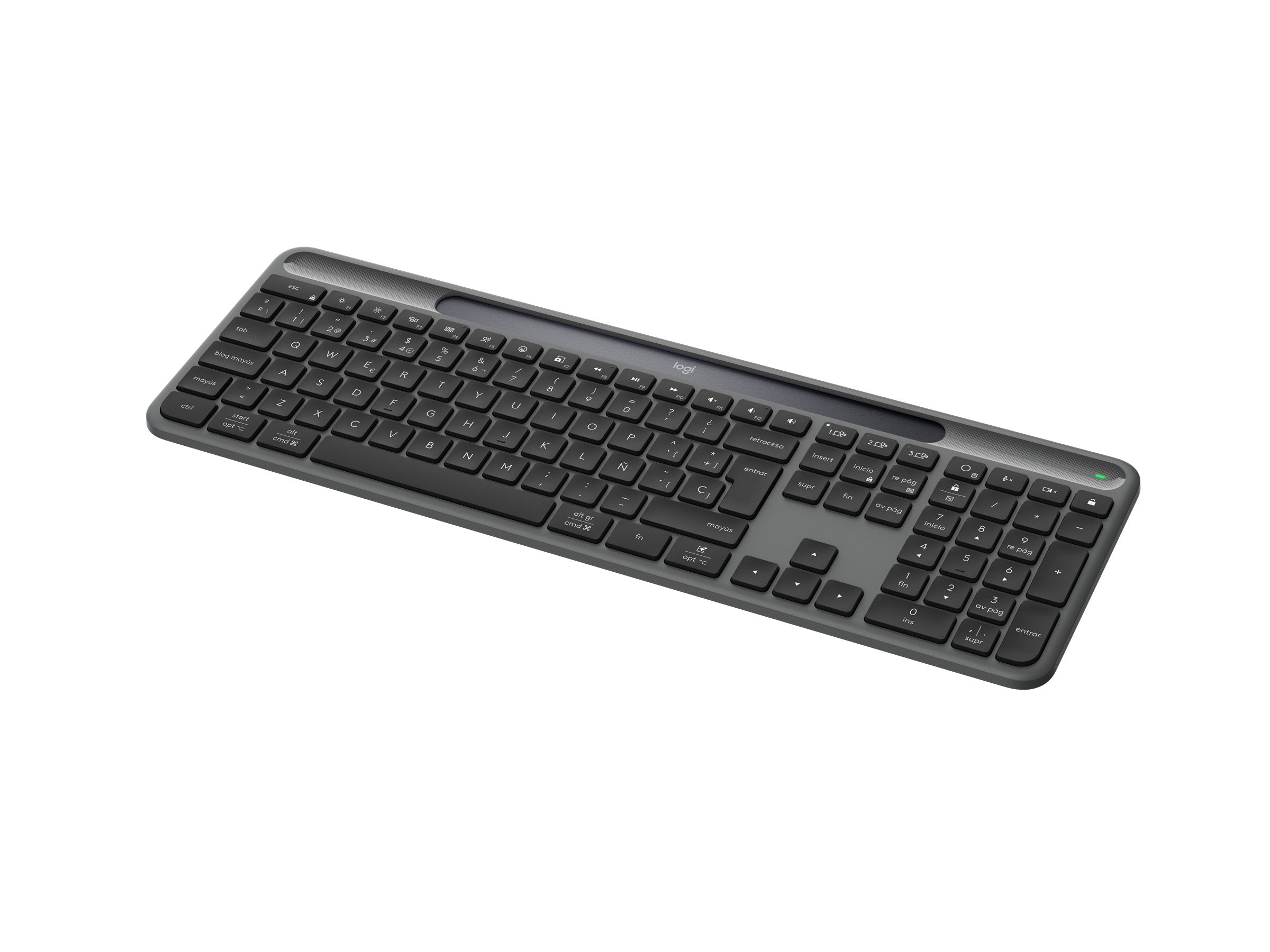 LOGITECH Slim Solar+ for Business - Graphite - (ES)