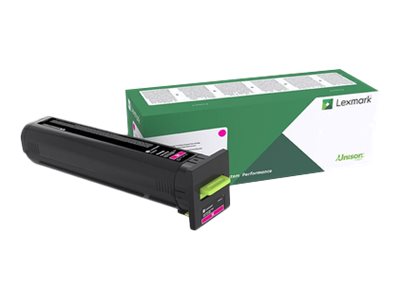 LEXMARK PB Toner magenta 55K CX860 Vorderansicht