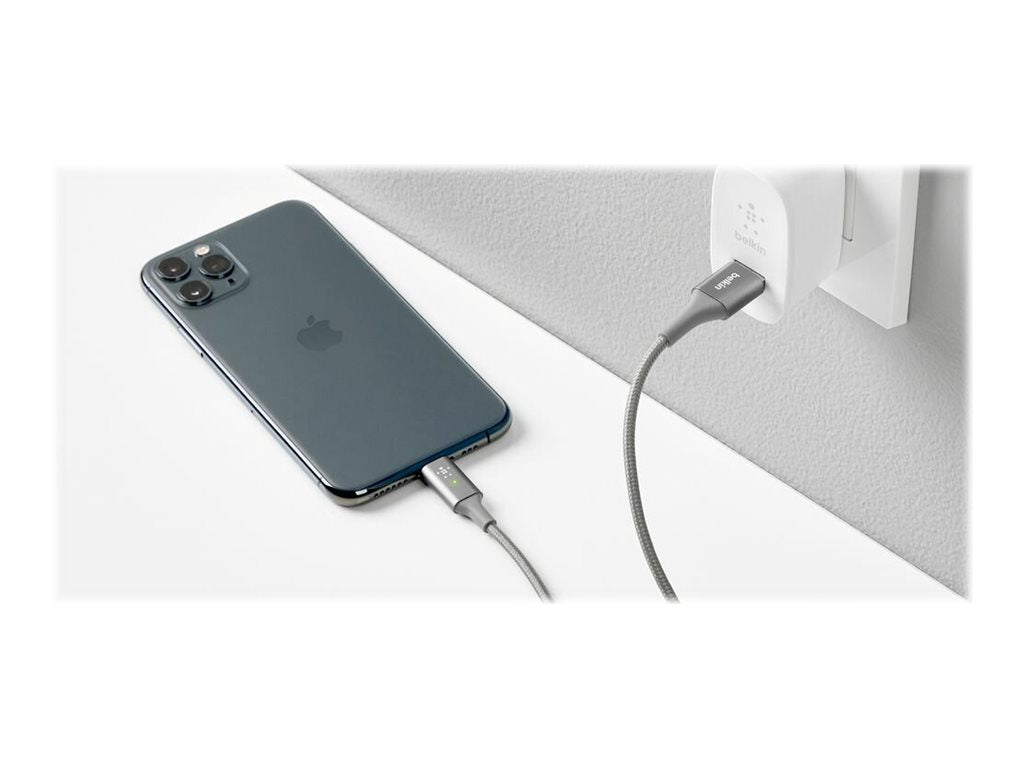 PARAT USB-A auf Lightning Connector Kabel mit LED-Anzeige 1,2m - Verpackung