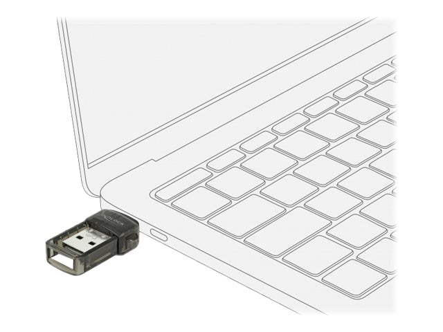 DELOCK USB 2.0 Bluetooth 4.0 Adapter 2 in 1 USB Type-C oder Typ-A Verpackung