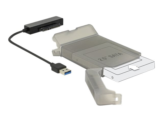 DELOCK Konverter USB 3.0 > SATA 22 Pin mit Schutzhülle