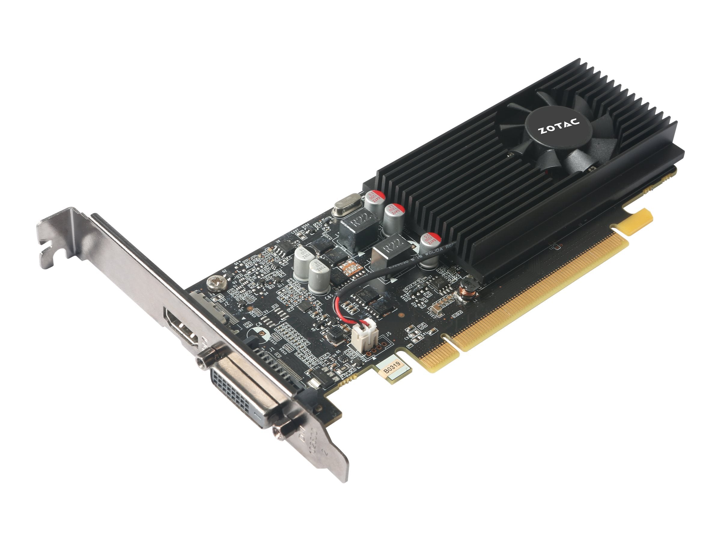 ZOTAC GeForce GT 1030 2GB GDDR5 Rückansicht