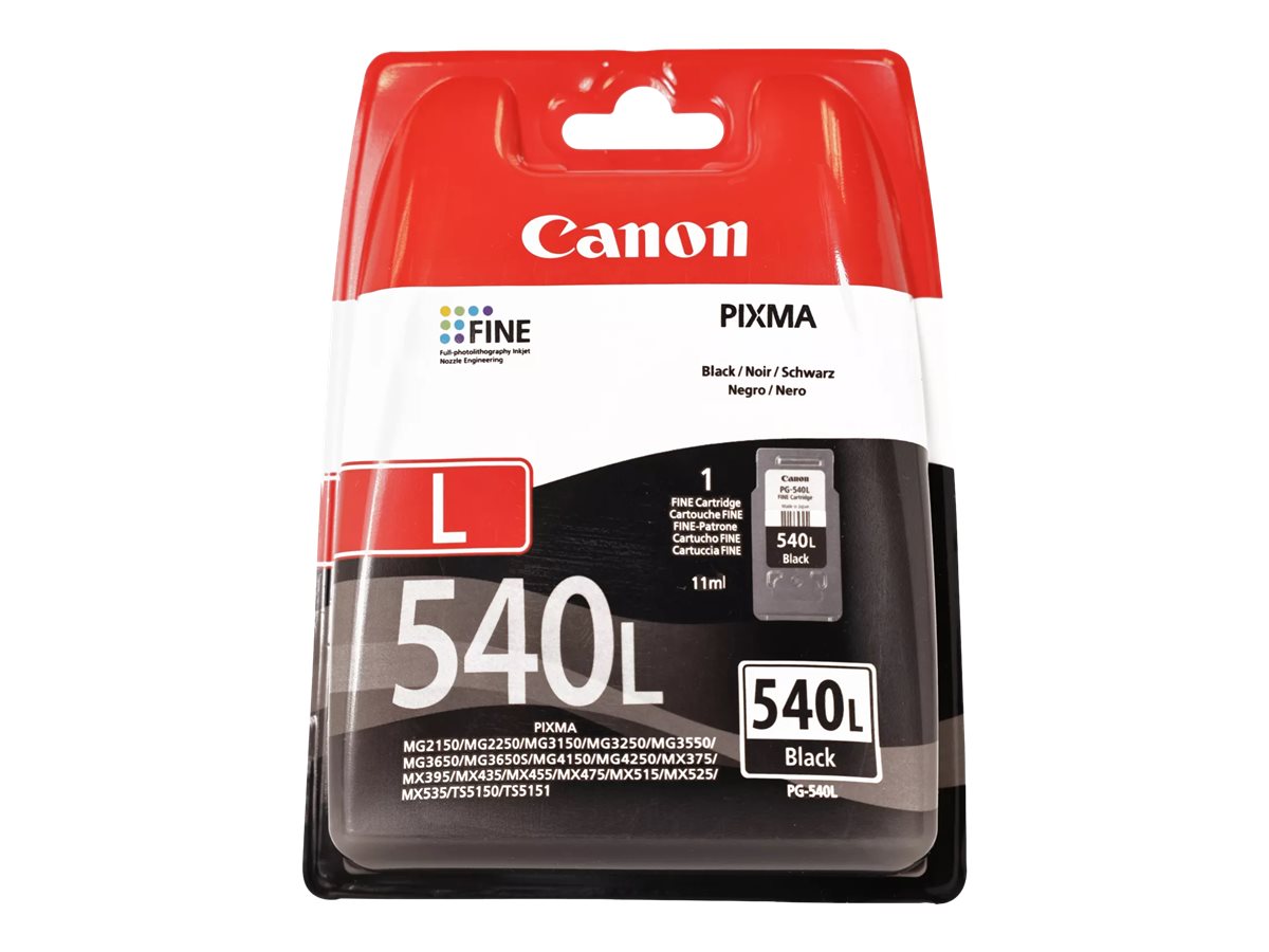 CANON 1LB PG-540L Black Ink Cartridge 300P Vorderansicht