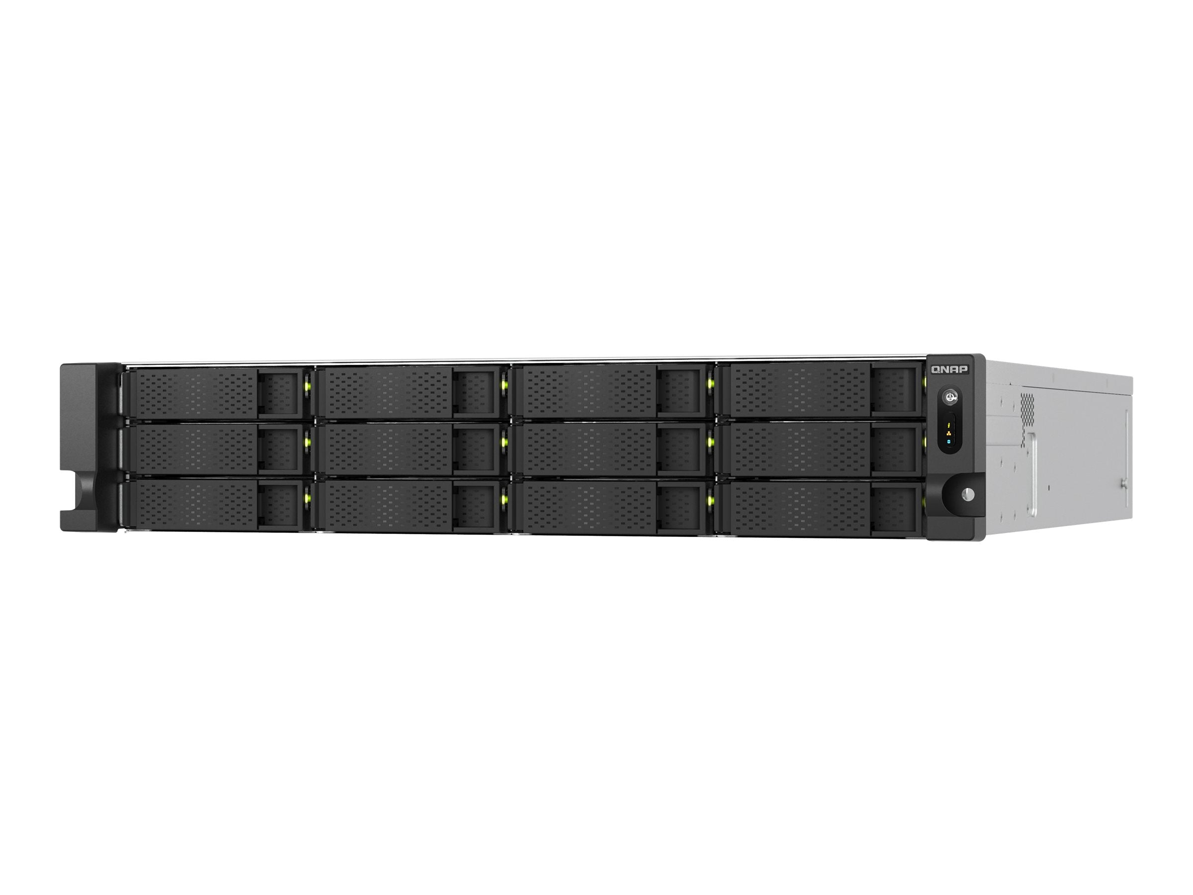 QNAP TS-h1277AXU-RP-R5-16G NAS-Server Rückansicht