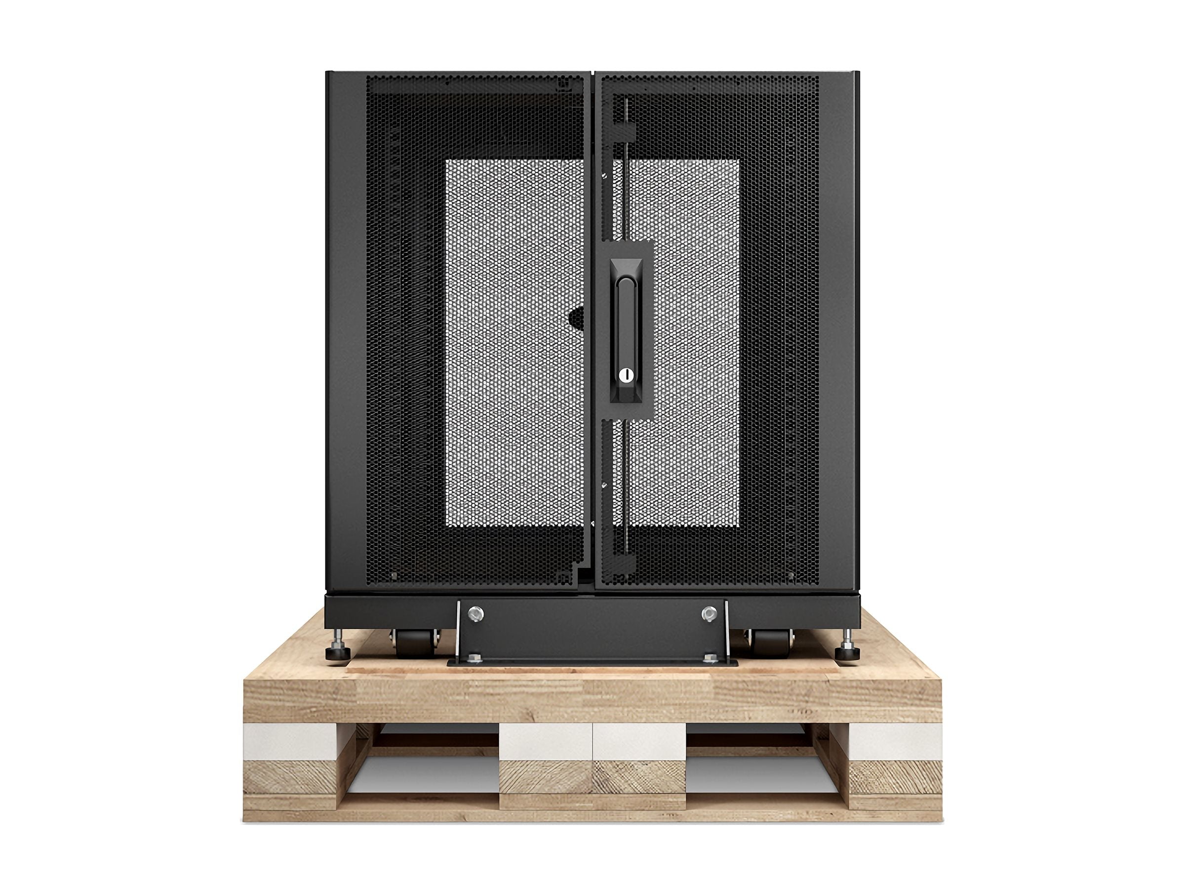 APC NetShelter SX 12U Server Rack Enclosure Seitenansicht