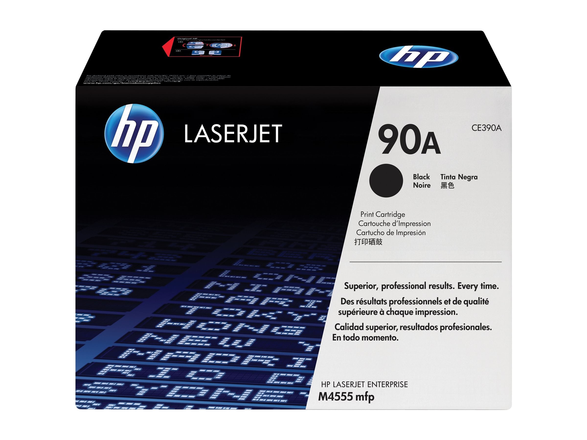 HP 90A Original Toner schwarz Vorderansicht