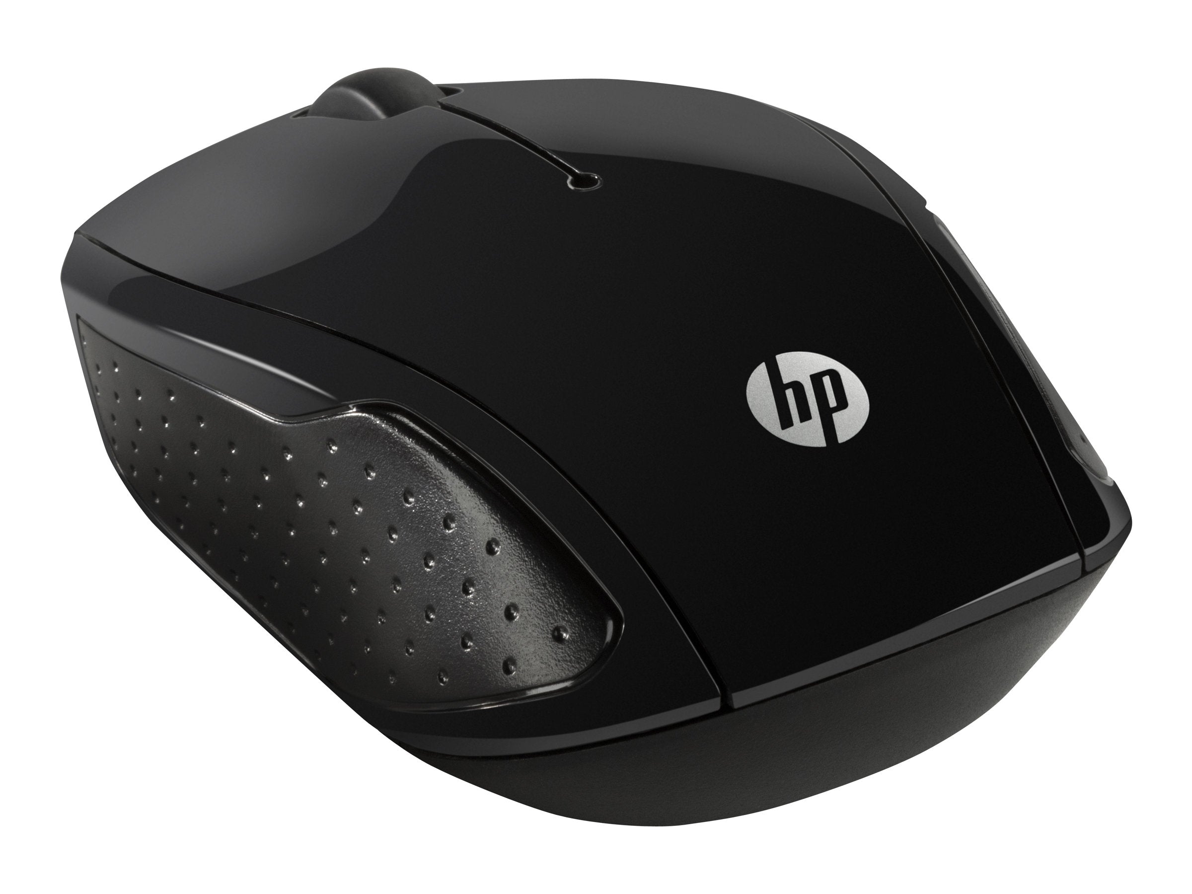 HP 200 Wireless Maus schwarz - Vorderansicht